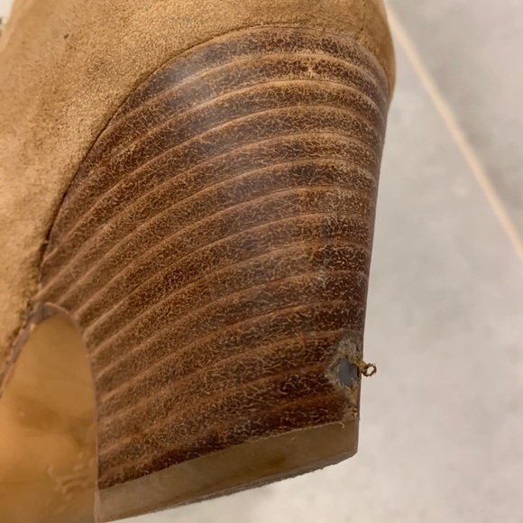 Ivanka Trump tan suede booties - Picture 4 of 8